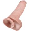 KING COCK - 11 DILDO CARNE CON SFERE 28 CM - immagine 2