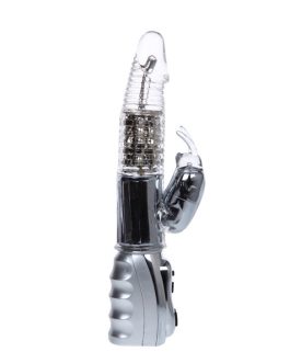 Vibratore rotante trasparente 26.5 cm ‘AMOUR MISSILE’ BAILE
