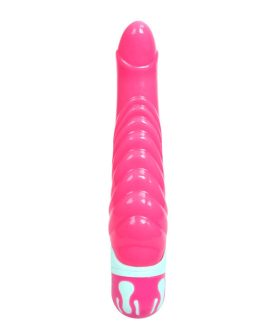 Vibratore in TPR rosa 21.8 x 4.3 cm ‘Realistic Cock’ BAILE