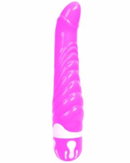 Vibratore in TPR lilla 21.8 x 4.3 cm ‘Realistic Cock’ BAILE