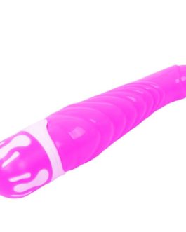 Vibratore in TPR lilla 21.8 x 4.3 cm ‘Realistic Cock’ BAILE