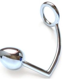 COCK RING IN METALLO CON PERLA ANALE 45MM