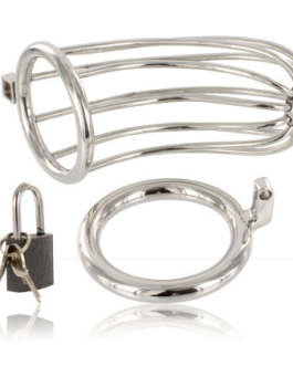 Gabbia per pene in acciaio inossidabile METAL HARD
