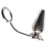 Anello per il pene Ø 45 mm con anal plug lungo 50 mm METAL HARD - immagine 3