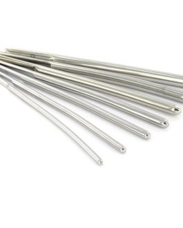 Dilatatore uretrale liscio in acciaio 6 mm