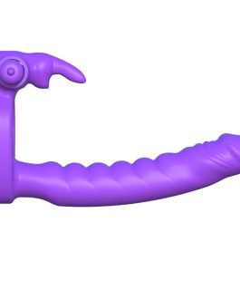 FANTASY C-RINGZ – SILICONE DOPPIO VIBRATORE CONIGLIO