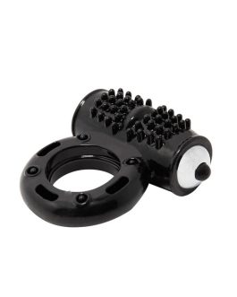 Anello vibrante per il pene ‘Power Ring 10V’ nero BAILE
