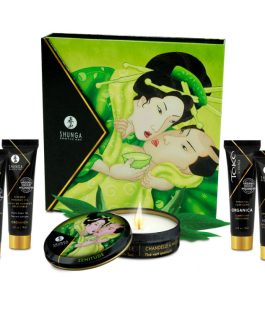 Kit da massaggio al Tè verde SHUNGA