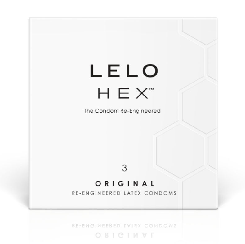 LELO HEX CONSERVANTE BOX 3 UNITÀ