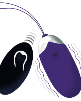 Ovetto vibrante telecomandato viola ‘FLIPPY EGG II’ INTENSE
