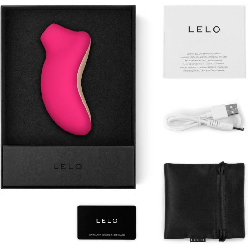 LELO STIMOLATORE CLITORIDE SONA COLORE CILIEGIA