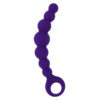 Palline anali in silicone viola 18.5 x 3.3 cm 'MAX' INTENSE - immagine 4
