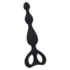 Plug anale in silicone nero 17.5 cm 'Danti' INTENSE - immagine 2