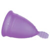 Coppa mestruale in silicone medico viola tg.L NINA KIKÍ - immagine 2