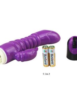 Vibratore rabbit viola 22 x 4 cm ‘LOVET SENSATION’ BAILE