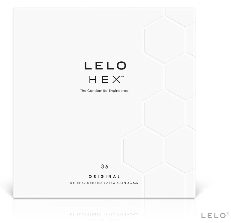 LELO HEX CONDOM BOX 36 UNITÀ