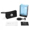 Plug anale nero in silicone 11,4 cm x Ø 3 cm B-VIBE - immagine 2
