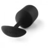 B-VIBE - PLUG ANALE SNUG 4 NERO - immagine 2