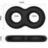 CRAZY BULL - DOPPIO ANELLO IN SILICONE MEDICO - immagine 3
