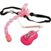 Farfalla vibrante con palline anali Rosa con telecomando BAILE - immagine 5