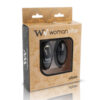 Ovetto vibrante in silicone nero con telecomando ALSAN EGG WOMANVIBE - immagine 3