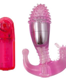 ESTIMULADOR VAGINAL Y ANAL CON VIBRACION