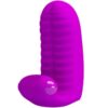 Ditale stimolatore in silicone Lilla 'ABBOTT' PRETTY LOVE - immagine 4