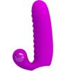 Ditale stimolatore in silicone Lilla 'ABBOTT' PRETTY LOVE - immagine 5