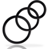 Set anelli per il pene in 3 misure ADDICTED TOYS - immagine 3