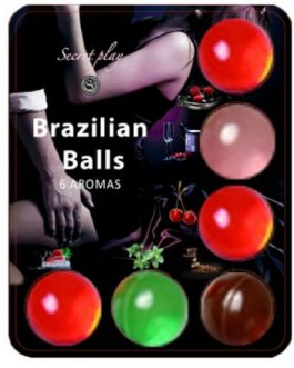 Palline brasiliane con gusti diversi SECRETPLAY 6 pz