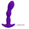 Massaggiatore prostatico vibrante lilla 'YALE' PRETTY LOVE - immagine 3