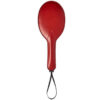 Sculacciatore racchetta da ping pong in pelle sintetica rossa da 39 cm - immagine 3