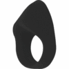 Anello vibrante in silicone per il pene nero 'OTO' INTENSE