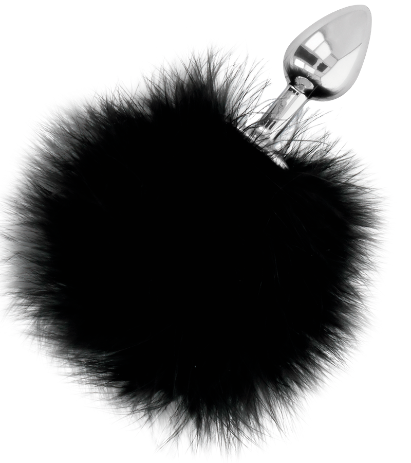 DARKNESS EXTRA FEEL BUNNY TAIL BUTTPLUG  7CM