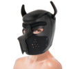 Maschera con muso e orecchie da cane in neoprene DARKNESS - immagine 3