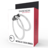 DARKNESS - ANELLO PER PENE DOPPIO IN METALLO - immagine 4