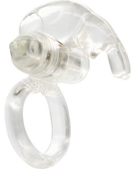 Anello vibrante per il pene trasparente SEVEN CREATIONS