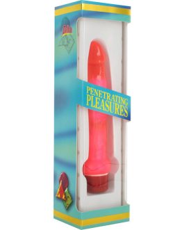 SEVEN CREATIONS – VIBRATORE ANALE JELLY ROSA SOTTILE