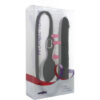 Vibratore gonfiabile in silicone nero 15 cm SEVEN CREATIONS - immagine 2