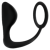 ADDICTED TOYS - PLUG ANALE CON ANELLO PENE NERO - immagine 3