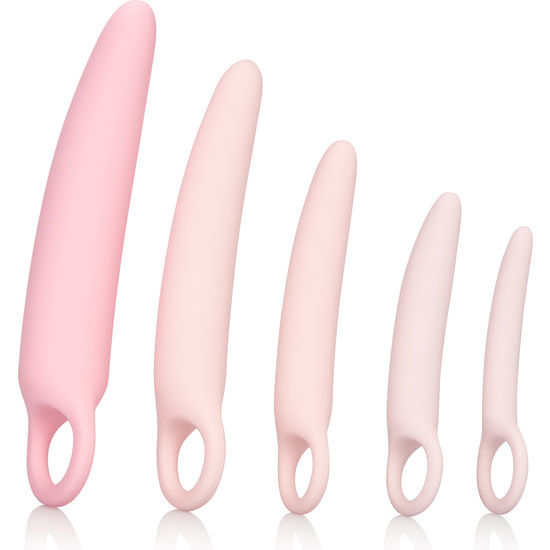 Set di 5 dilatatori vaginali in silicone INSPIRE