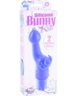 Vibratore rabbit viola ‘SILICONE BUNNY KISS’ CALEXOTICS