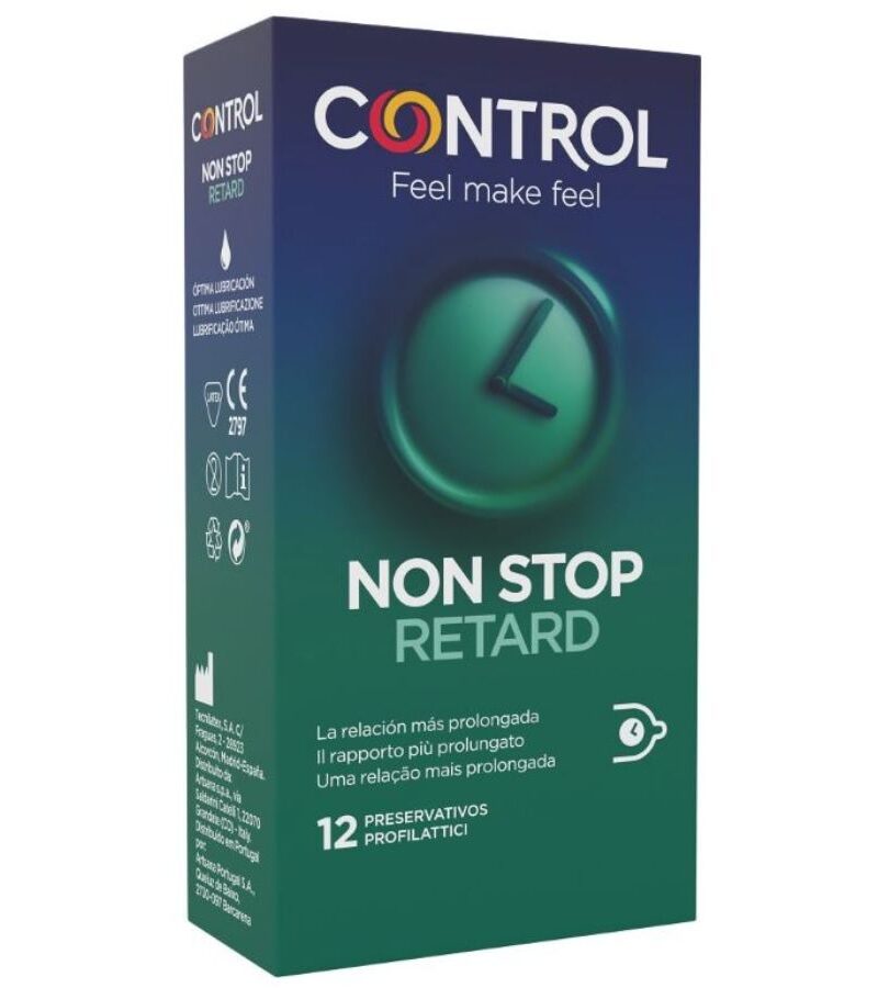 Control Non Stop Retard 12 preservativi