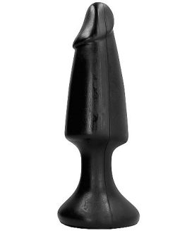 Grande anal plug in PVC da 35 cm x Ø 9 cm ALL BLACK