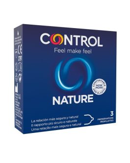 CONTROL ADAPTA NATURE CONDOMS 3 UNITS