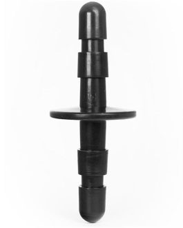 Spina anale sospeso doppio nero 18 x 7 x 7 cm HUNG SYSTEM