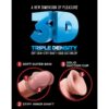 KING COCK - DILDO TRIPLA DENSIT 14 CM - immagine 5