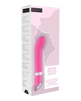 Vibratore in silicone rosa 19.3 x 3.5 cm ‘BGOOD DELUXE CURVE’ B SWISH