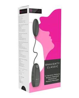 B SWISH – PROIETTILE VIBRANTE BNAUGHTY CLASSIC NERO