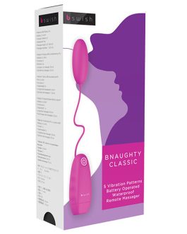 Vibratore proiettile in silicone ciliegia ‘BNAUGHTY CLASSIC’ B SWISH